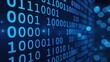 © DrexDesign - Dynamic binary code background illustrating data science and digital technology