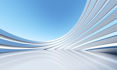 Wall Mural - abstract architecture background 3d render
