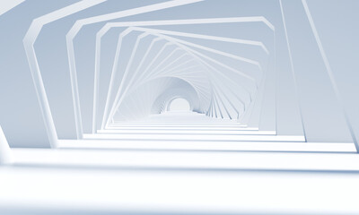 Wall Mural - abstract architecture background 3d render