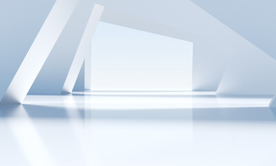 Wall Mural - abstract architecture background 3d render