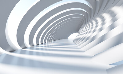 Wall Mural - abstract architecture background 3d render