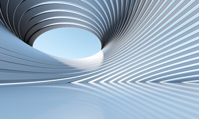 Wall Mural - abstract architecture background 3d render