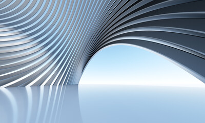 Wall Mural - abstract architecture background 3d render