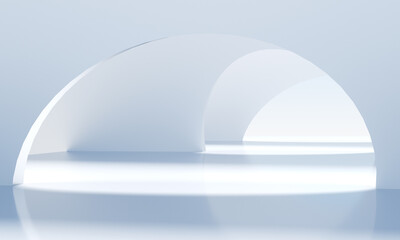 Wall Mural - abstract architecture background 3d render