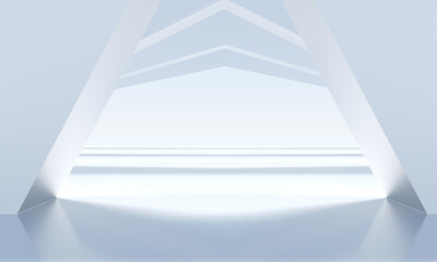 Wall Mural - abstract architecture background 3d render