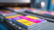 © Kateryna - A variable data printing system creates a personalized direct mail campaign. Each piece coming off the digital press has a unique name and offer showcasing mass customization