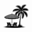 © rukaia - beach with umbrella