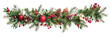 © Rawpixel.com - PNG Christmas garland christmas pine decoration.