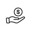 © Abdur - hand holding dollar sign