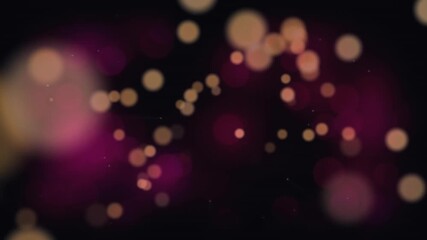 Wall Mural - animation of glowing spot lights over dark background