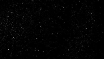 Wall Mural - Abstract Black and White Starry Sky with Cosmic Light and Dark Night Background