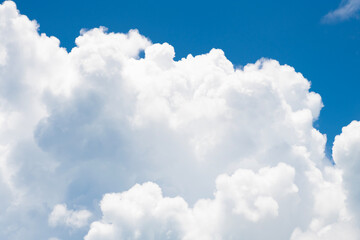 Wall Mural - Morning sky with cloud pale color. Sky and cloud formation. Weather cloudscape. Sky filled with cloud. Overcast scene. Cloudy sky view. Cloud drifting. Cloudy atmospheric backdrop