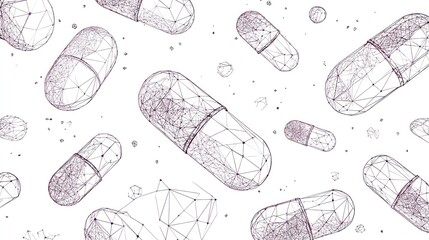 Abstract polygonal capsules