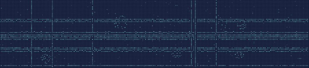 Futuristic vector tech background with grid and digital patterns.