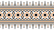 © NKSEE - Seamless ethnic and tribal patterns in orange and black for your textiles.