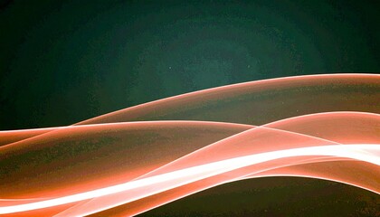 Wall Mural - A scene featuring twin red laser beams moving in parallel, softly glowing with a gentle divergence. The beams are left-aligned, with a wide white right margin creating a stark contrast. The background