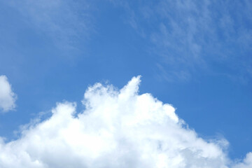Wall Mural - beautiful blue sky clouds for background.
