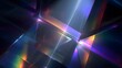 © MDRAFIQUL - Futuristic holographic crystal texture with rainbow light refraction and abstract prism effect, vibrant modern background for digital design