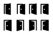 © Bundi - Variety of door icons in different positions and styles