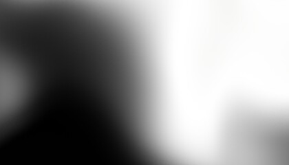 Wall Mural - grainy grey white background, white illuminated spots silver noise texture effect for design