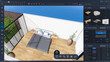 © Gorodenkoff - Screen Template of an Interior Design Computer Software. Designer Creating a Bedroom Space Layout, Organizing a Cozy Apartment. Interface with Customizable Render Settings and a Furniture Library