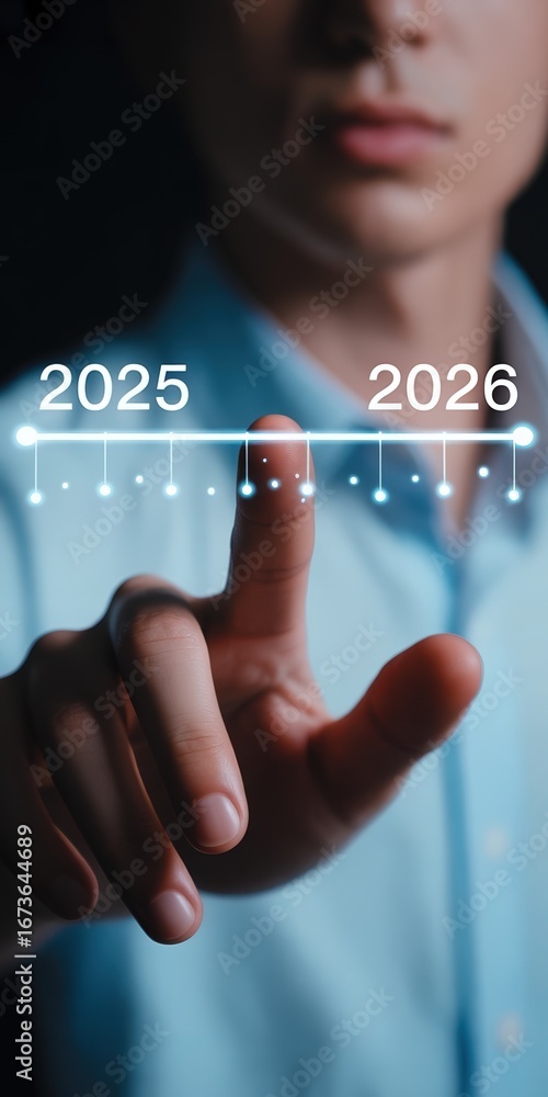 547 timeline 2024 2025 royalty-free images, stock... Forecasting the Years A Close Up of a Hand Touching a Digital Timeline ...