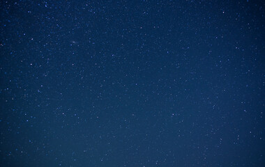 Wall Mural - Beautiful bright Milky Way galaxy on the sttary sky.  Night sky astronomical background. 