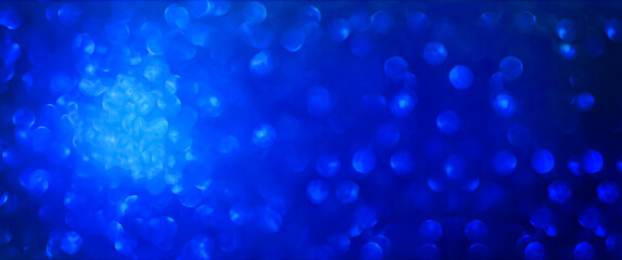 abstract blue background with particles