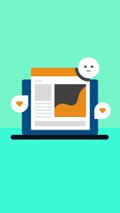 Wall Mural - AI chatbot integrated with website analytics to monitor customer behavior, track traffic, and social media interactions.