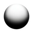 © raisya creative - White Gradient Sphere on Transparent Background