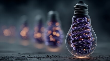 Abstract creative bulb design high resolution picture