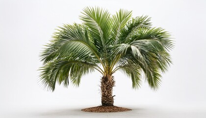 palm tree on a white background