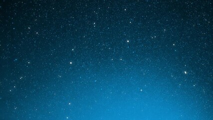 Wall Mural - Flying Through The Stars And Blue Nebula In Space. Galaxy exploration through outer space towards glowing milky way galaxy