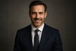 © Bijac - Charismatic business leader exuding confidence and determination in professional headshot portrait