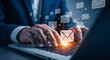 © Cla78 - Unlock efficient communication with new email notifications on a modern laptop for business success