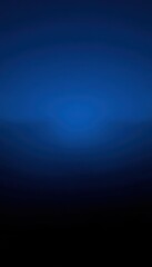 Wall Mural - Dark blue gradient sky, ethereal horizon glow, abstract, sky