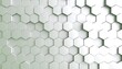 © DebiWulan - Abstract Hexagon Pattern with Soft Shadow on Metal Surface in Engineering Background