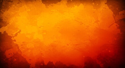 Wall Mural - vibrant, warm watercolor background with textured abstract shapes, perfect for digital art and graph