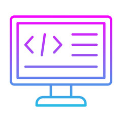 Monitor Screen Icon