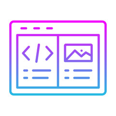 Web Design Icon