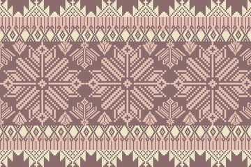  A beautiful vector pattern featuring intricate traditional Thai motifs. This seamless design is perfect for decorating websites, packaging, fabrics, and stationery. The vintage color palette adds 
