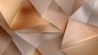 © Puhnnawit - Modern geometric wallpaper with mocha mousse tones and dynamic composition