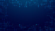 © AntonKhrupinArt - Abstract tech background with circuit patterns and digital data lines creating a futuristic network design for AI presentations and technology concepts.