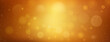 © Slava - Fine, shiny dust bokeh particles fall off slightly. Abstract orange bokeh background. Fantastic shimmer effect. Blur wall. GOLD BOKEH LIGHTS Background. Magic shining gold dust. Defocused xmas lights.