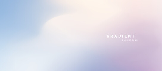 Wall Mural - Abstract blurred color gradient background 