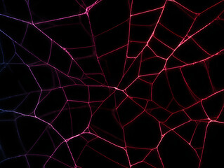 abstract spider web pattern glowing neon texture