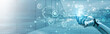 © AD - Hand of robotic holding algorithm development on global networking, data structure optimization, predictive modeling, computational problem solving, AI-based logic systems, software coding frameworks