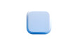 © Muhammad - Simple light blue square shape with rounded corners isolated on transparent background