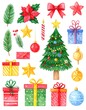 © Istirokah - Watercolor Christmas Elements Collection