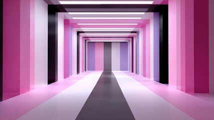 LGBTQ+ inclusive coding bootcamp, pastel flags in background, bold black and bubblegum pink palette 